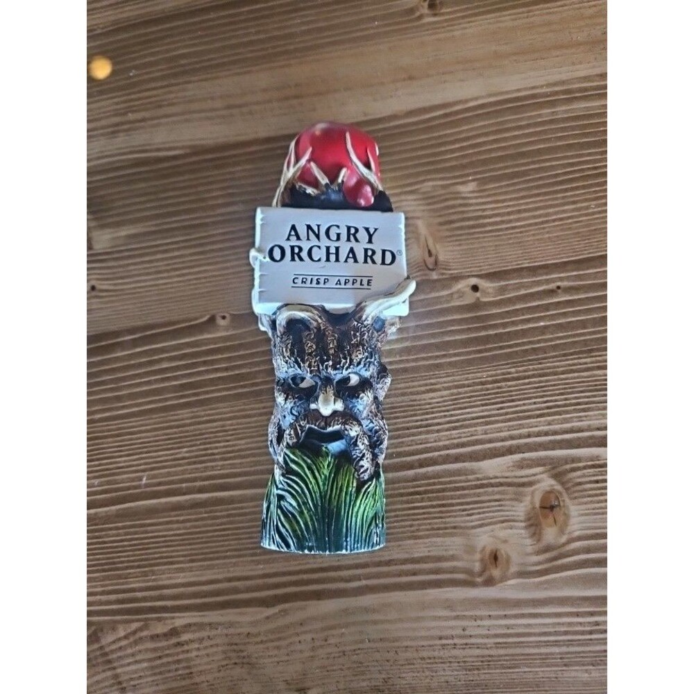 Angry Orchard Crisp Apple Tree Beer Tap Handle 10.5” Tall